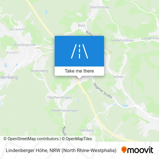 Карта Lindenberger Höhe