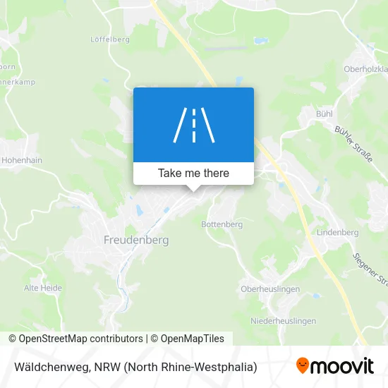 Карта Wäldchenweg