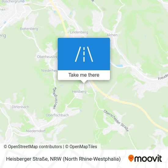 Heisberger Straße map