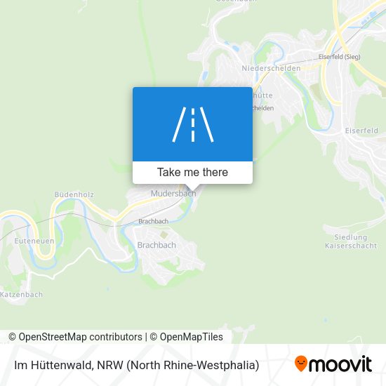 Im Hüttenwald map