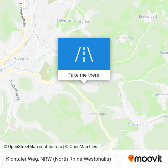 Карта Kichtaler Weg