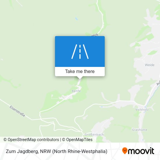 Карта Zum Jagdberg