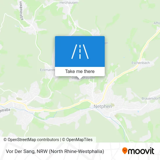 Карта Vor Der Sang