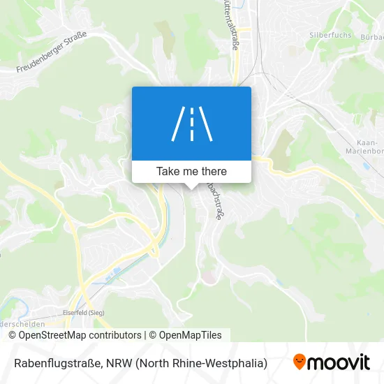 Rabenflugstraße map