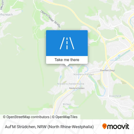 Карта Auf'M Strüdchen