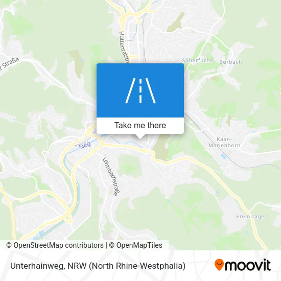 Карта Unterhainweg