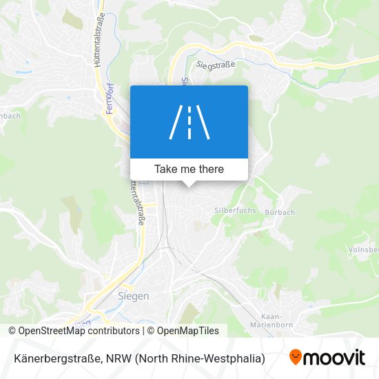 Känerbergstraße map