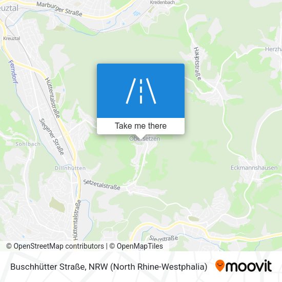 Buschhütter Straße map
