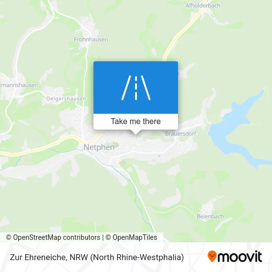 Карта Zur Ehreneiche