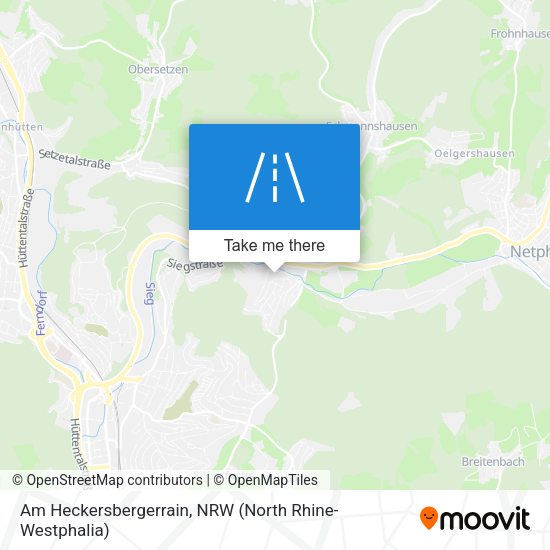 Am Heckersbergerrain map