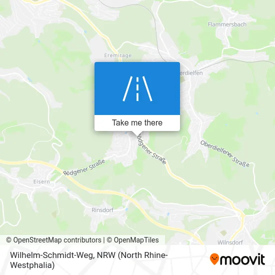 Wilhelm-Schmidt-Weg map