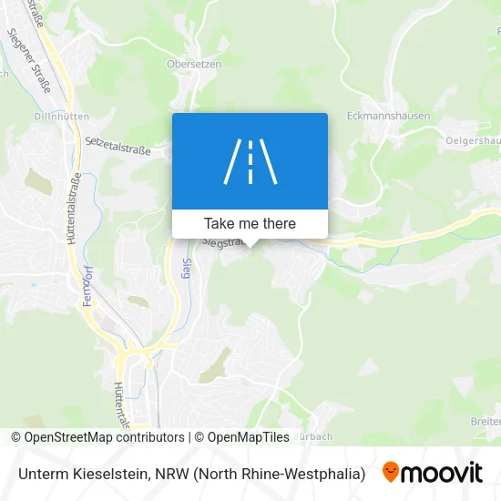 Карта Unterm Kieselstein