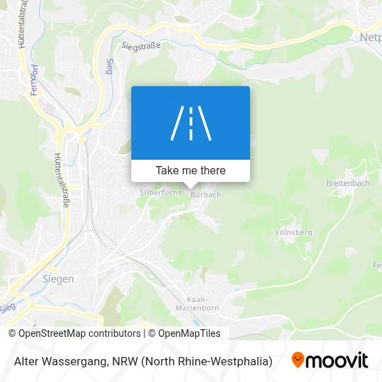 Alter Wassergang map