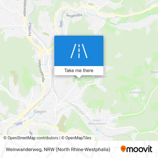 Карта Weinwanderweg