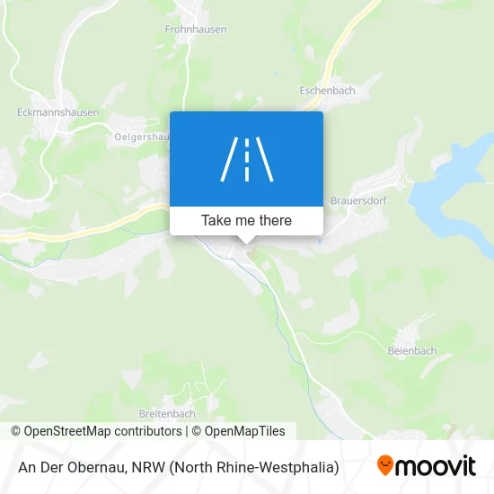 An Der Obernau map