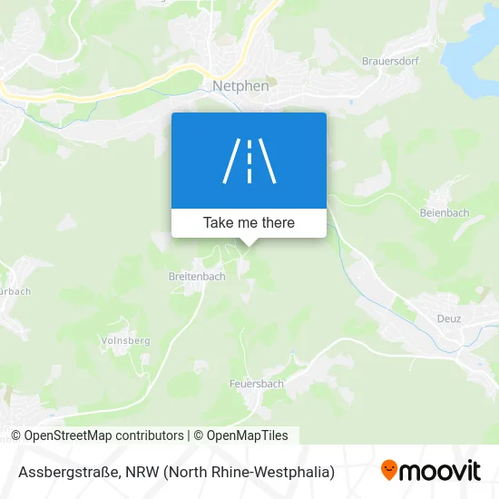 Карта Assbergstraße