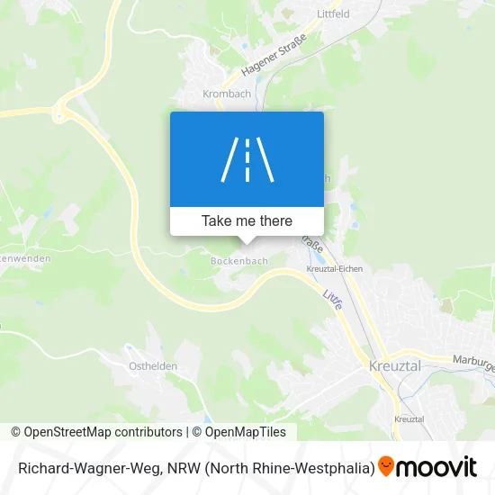 Карта Richard-Wagner-Weg