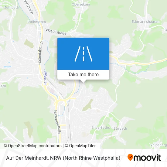 Карта Auf Der Meinhardt