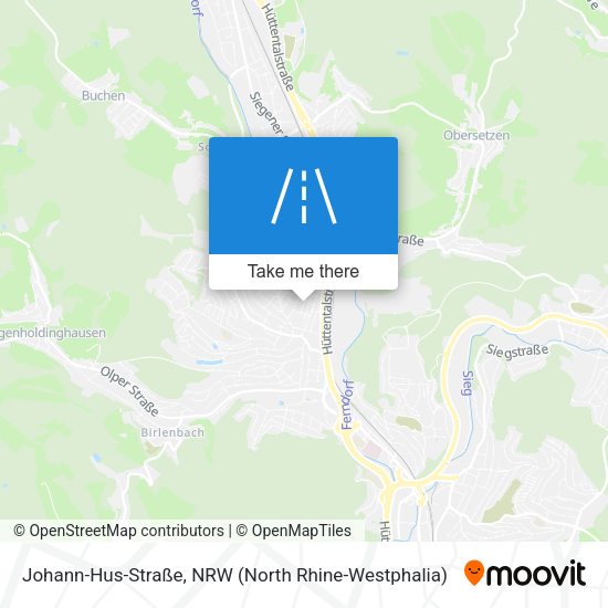 Johann-Hus-Straße map