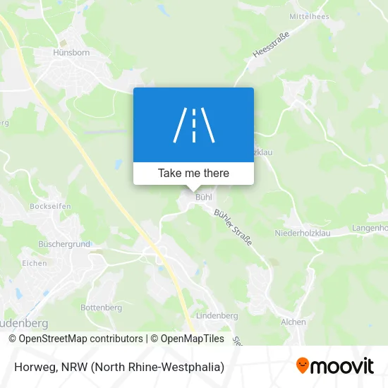 Карта Horweg