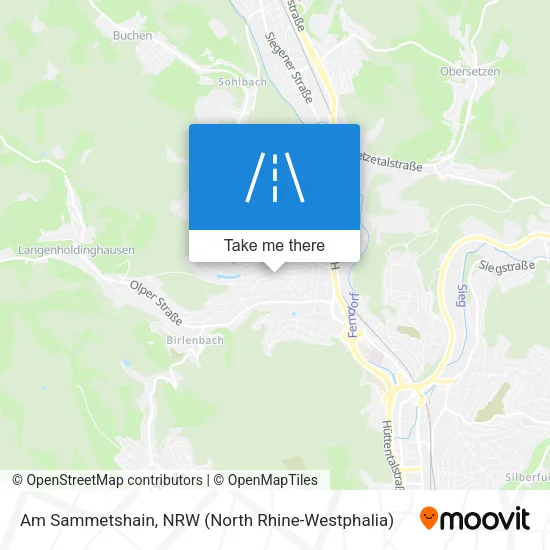 Карта Am Sammetshain