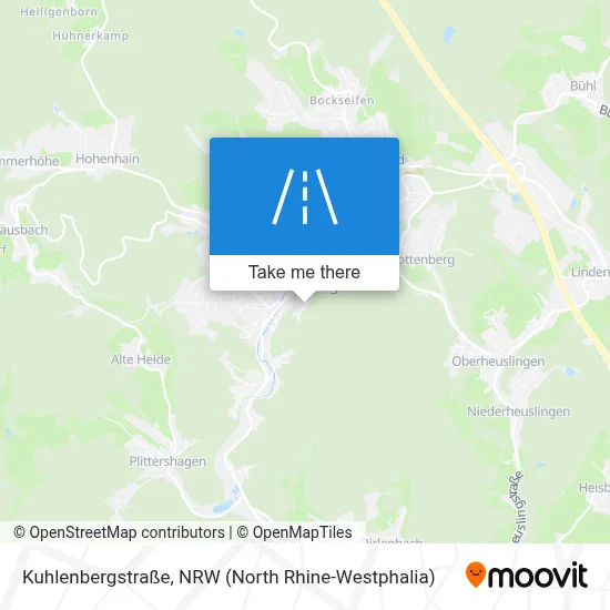 Kuhlenbergstraße map