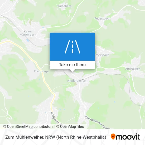 Карта Zum Mühlenweiher