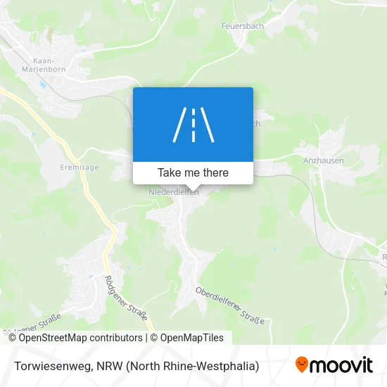 Torwiesenweg map