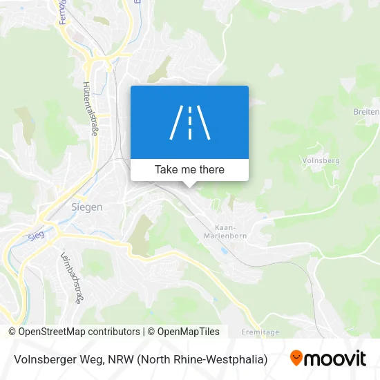 Карта Volnsberger Weg