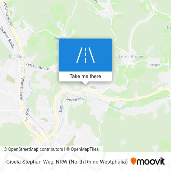 Gisela-Stephan-Weg map