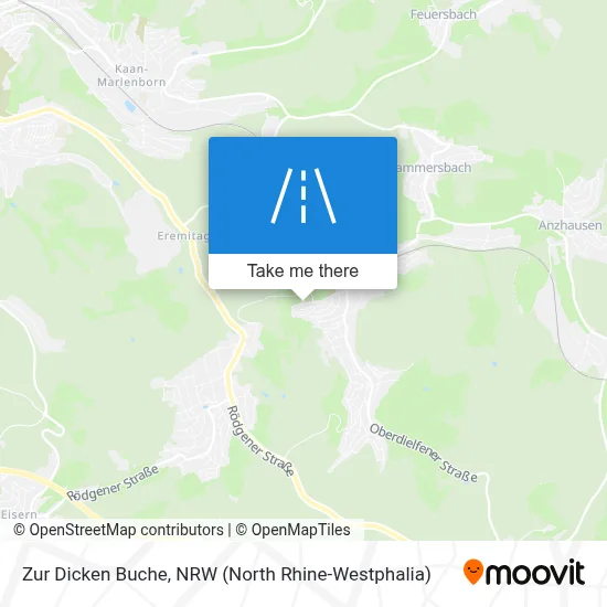 Zur Dicken Buche map