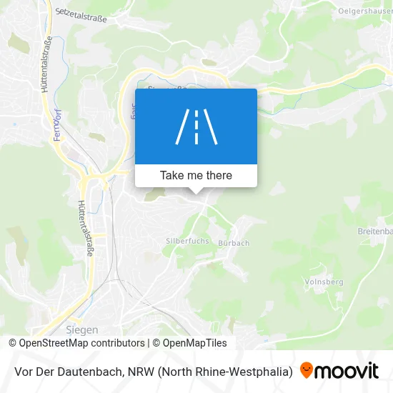 Vor Der Dautenbach map
