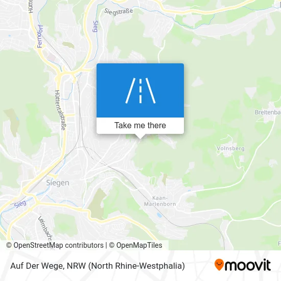 Auf Der Wege map