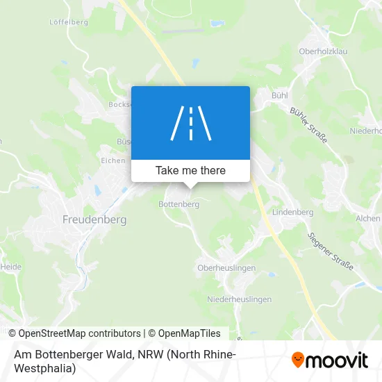Am Bottenberger Wald map