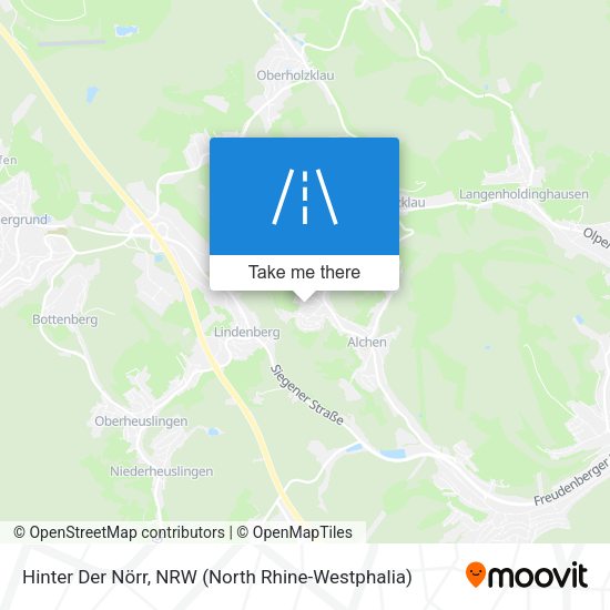 Hinter Der Nörr map