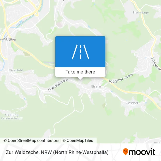 Карта Zur Waldzeche