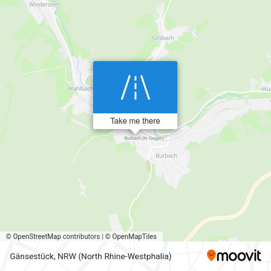 Gänsestück map