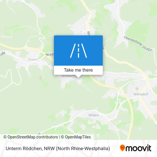 Карта Unterm Rödchen