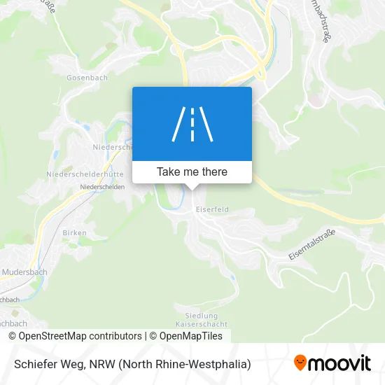 Карта Schiefer Weg