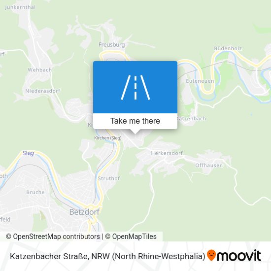 Katzenbacher Straße map