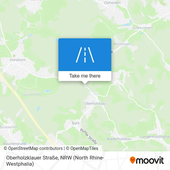 Карта Oberholzklauer Straße