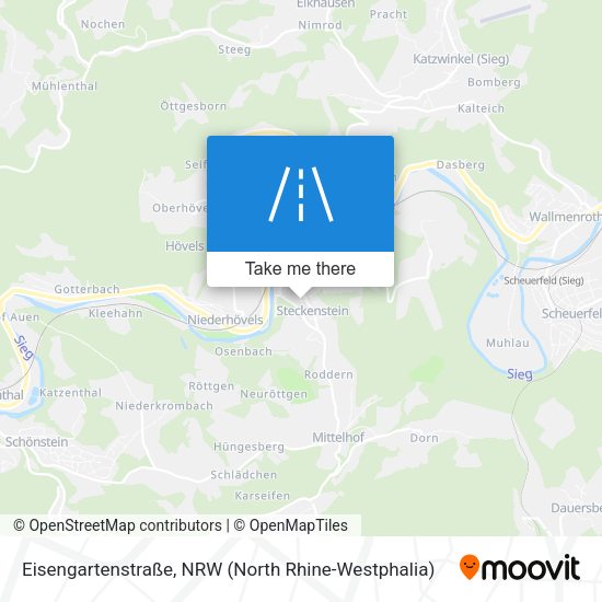 Eisengartenstraße map