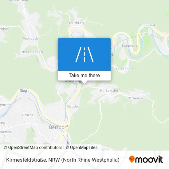 Kirmesfeldstraße map