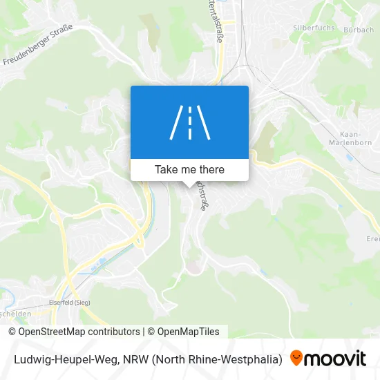 Ludwig-Heupel-Weg map