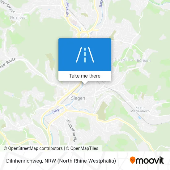 Карта Dilnhenrichweg
