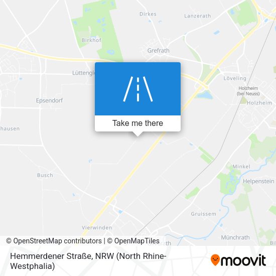 Hemmerdener Straße map