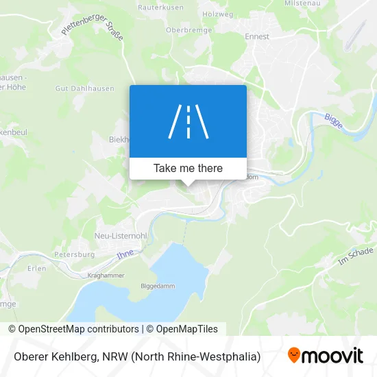 Карта Oberer Kehlberg