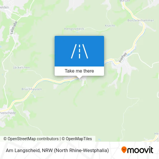 Карта Am Langscheid
