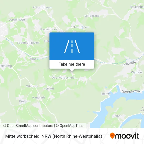 Карта Mittelworbscheid