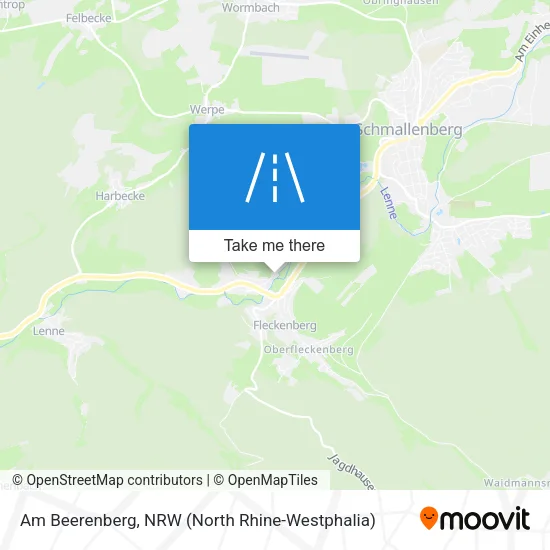 Карта Am Beerenberg